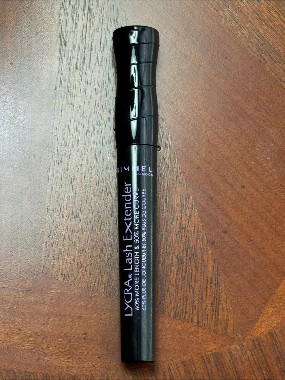 Rimmel Lycra Lash Extender Lengthening Black Mascara .23fl oz 7ml New